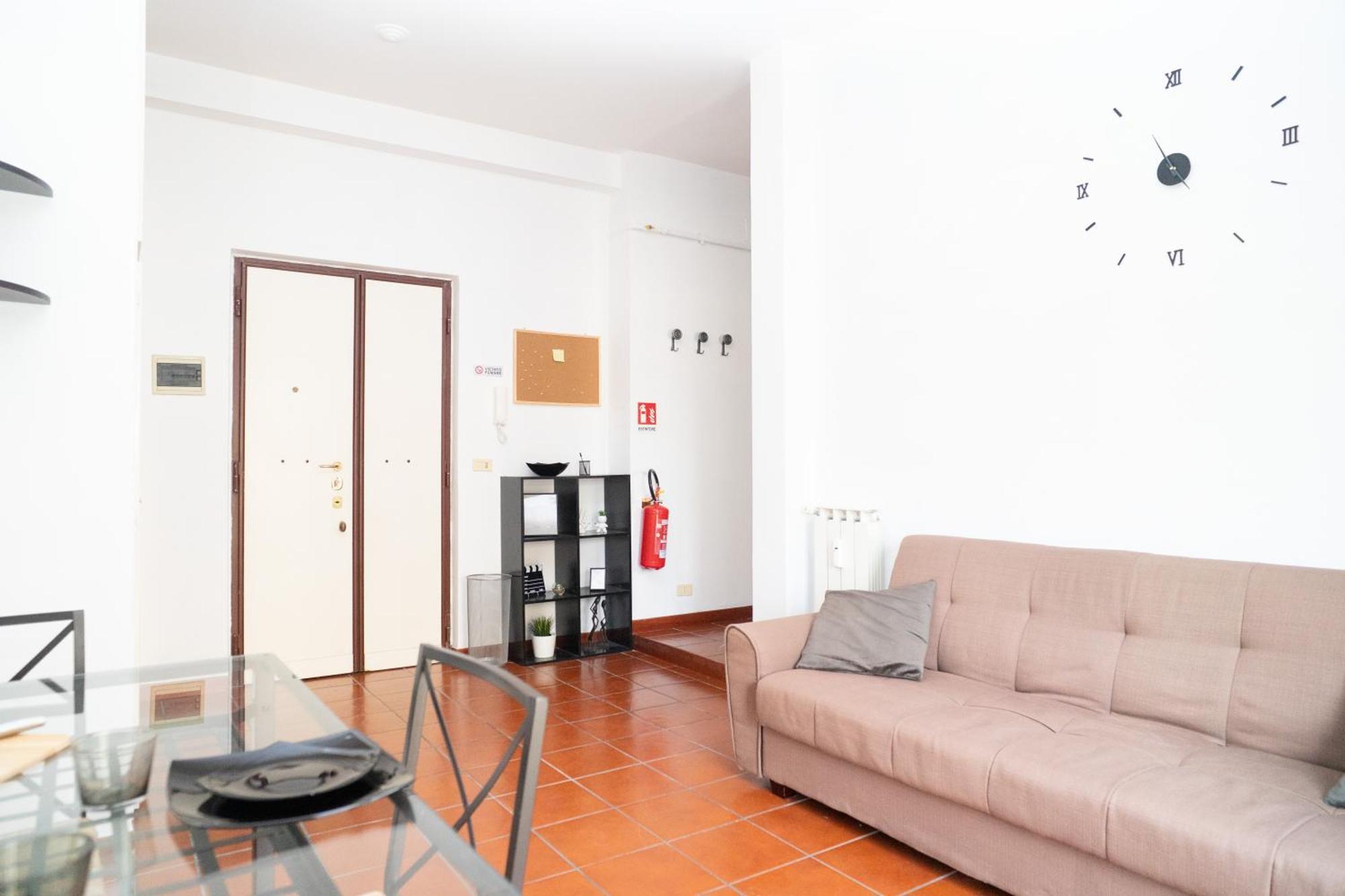 Modern And One-bedroom, 10 Min From Colosseum Appartement